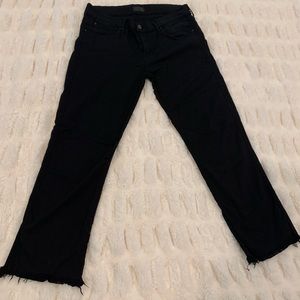 MOTHER The Crop Rascal Fray (Like New)